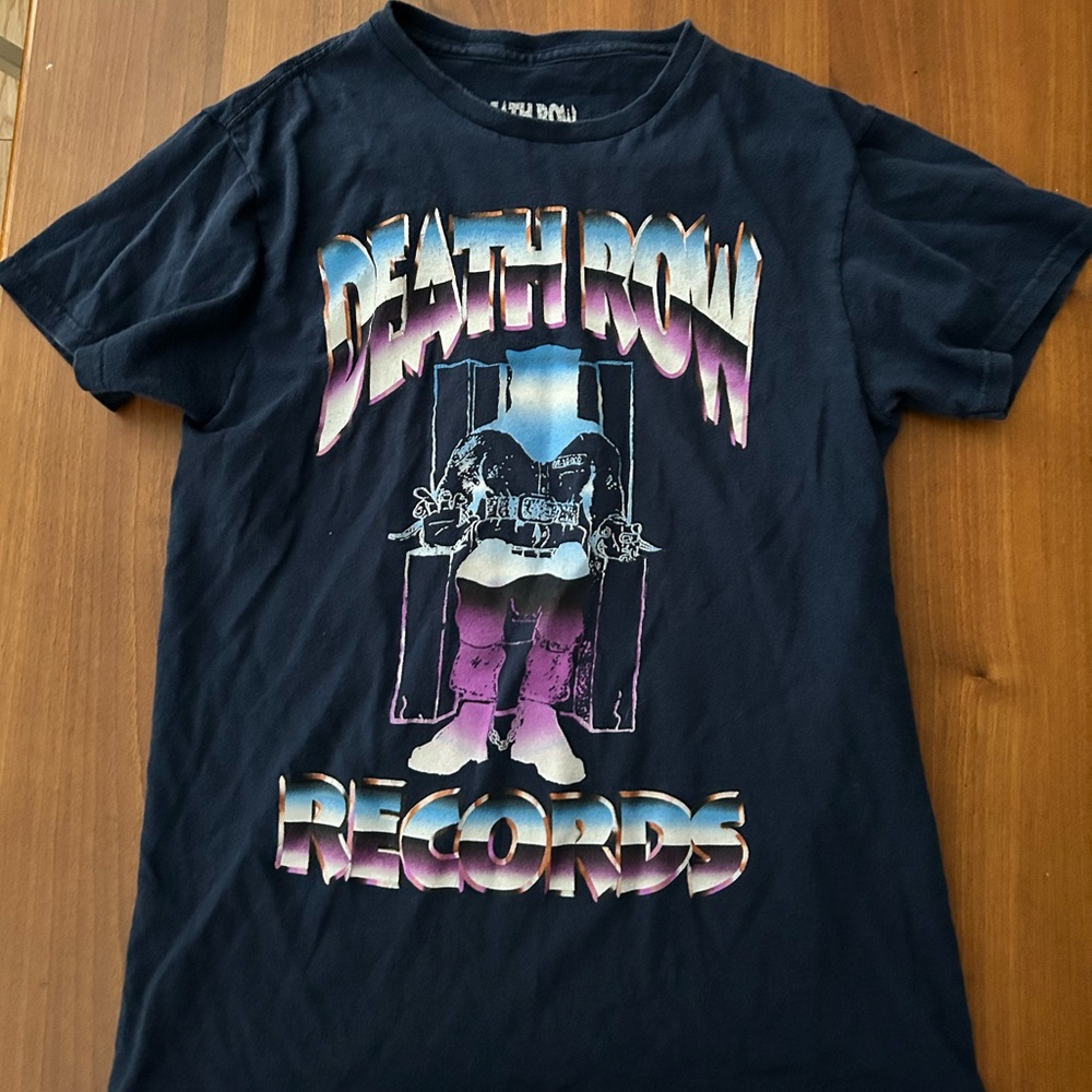 Death Row Records Kids T-Shirt - Navy